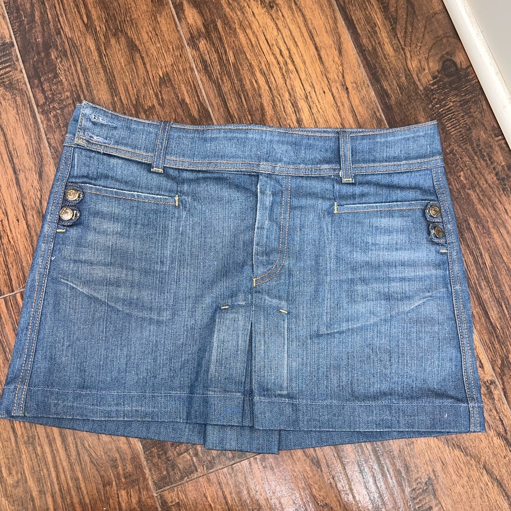 NWT CITIZEN OF HUMANITY denim Skirt Y2K style size 29